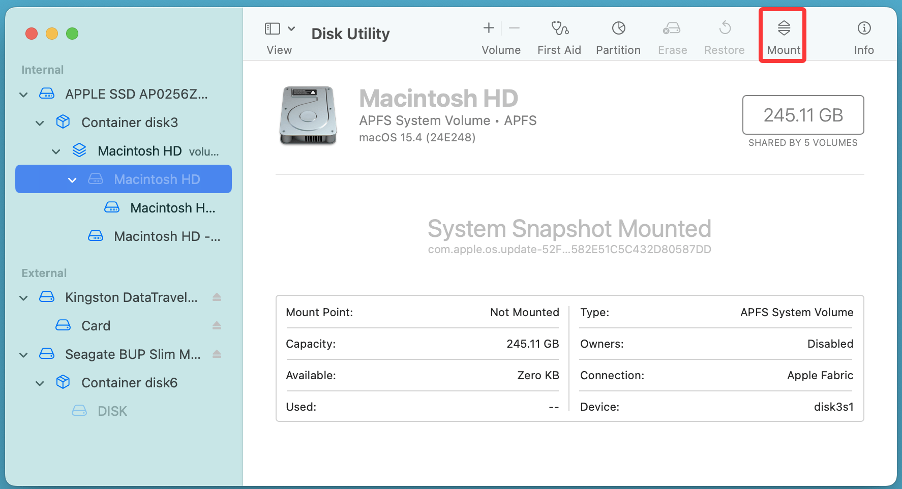Accidentally deleting the Macintosh HD