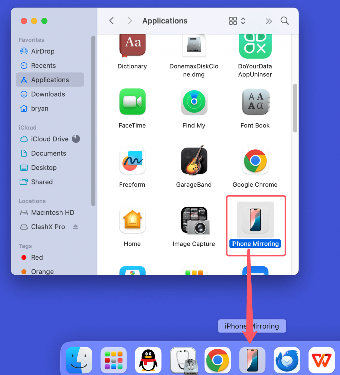 Add Icons to the Dock on Mac