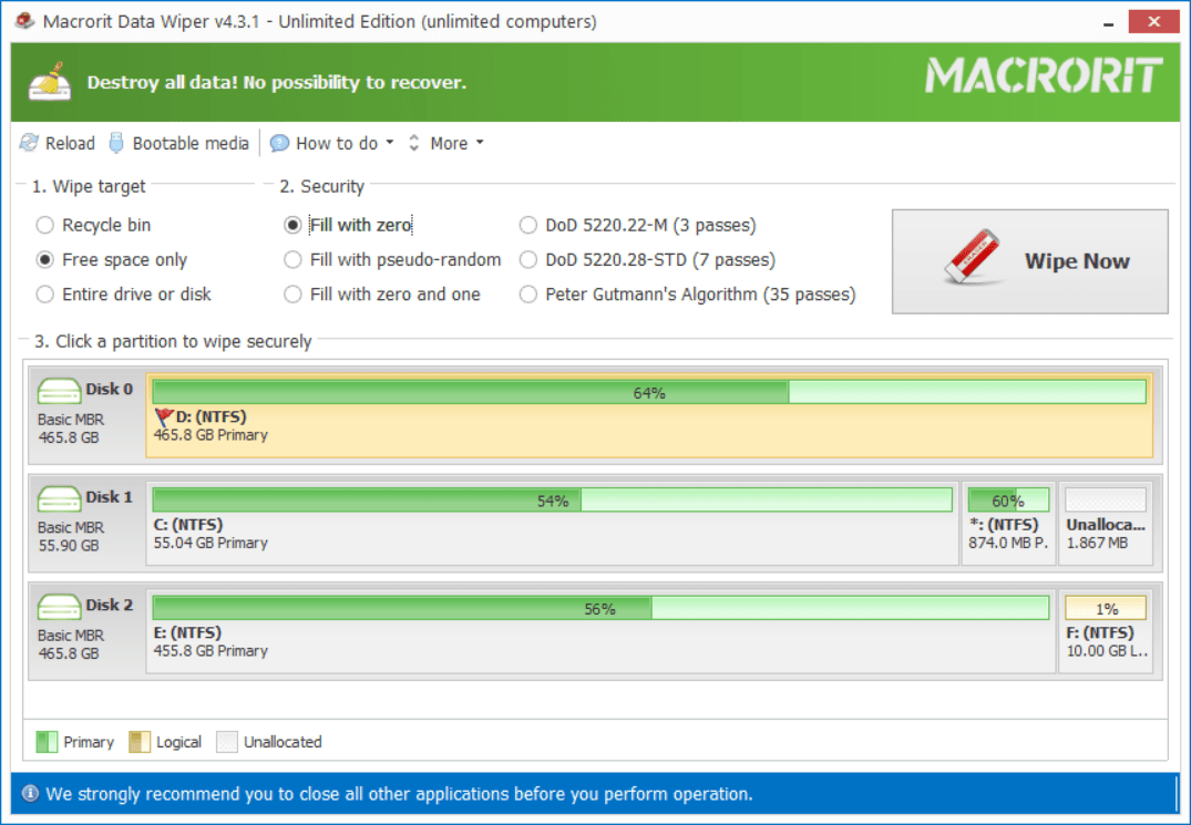 free for mac download Macrorit Data Wiper 6.9.9