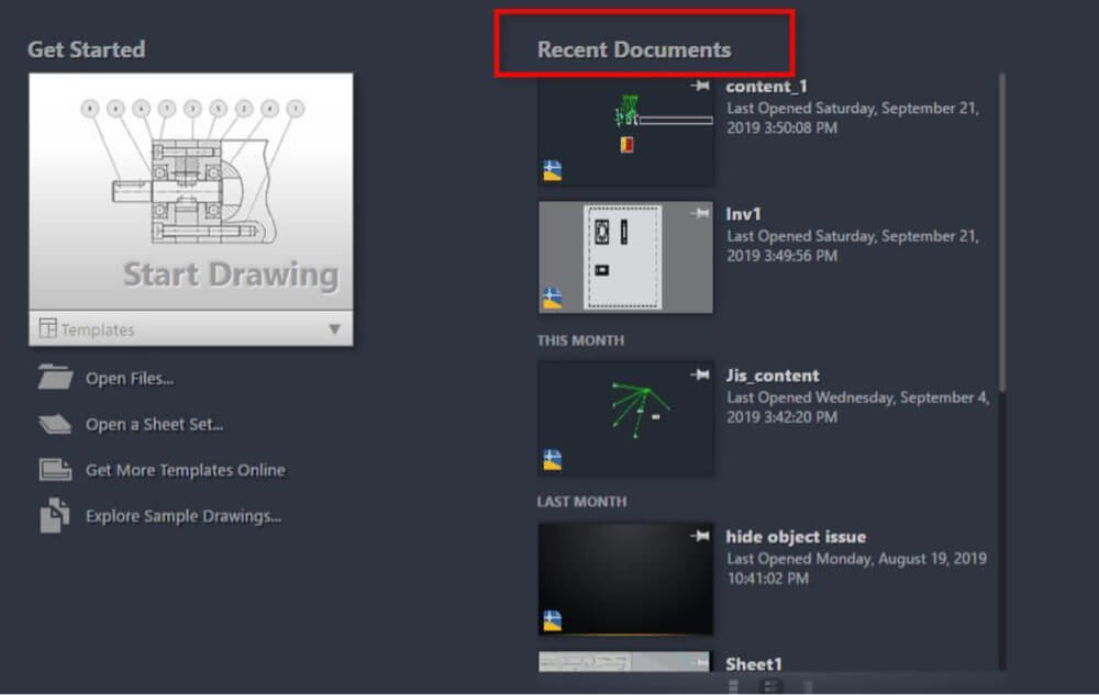 recover AutoCAD DWG files on Mac