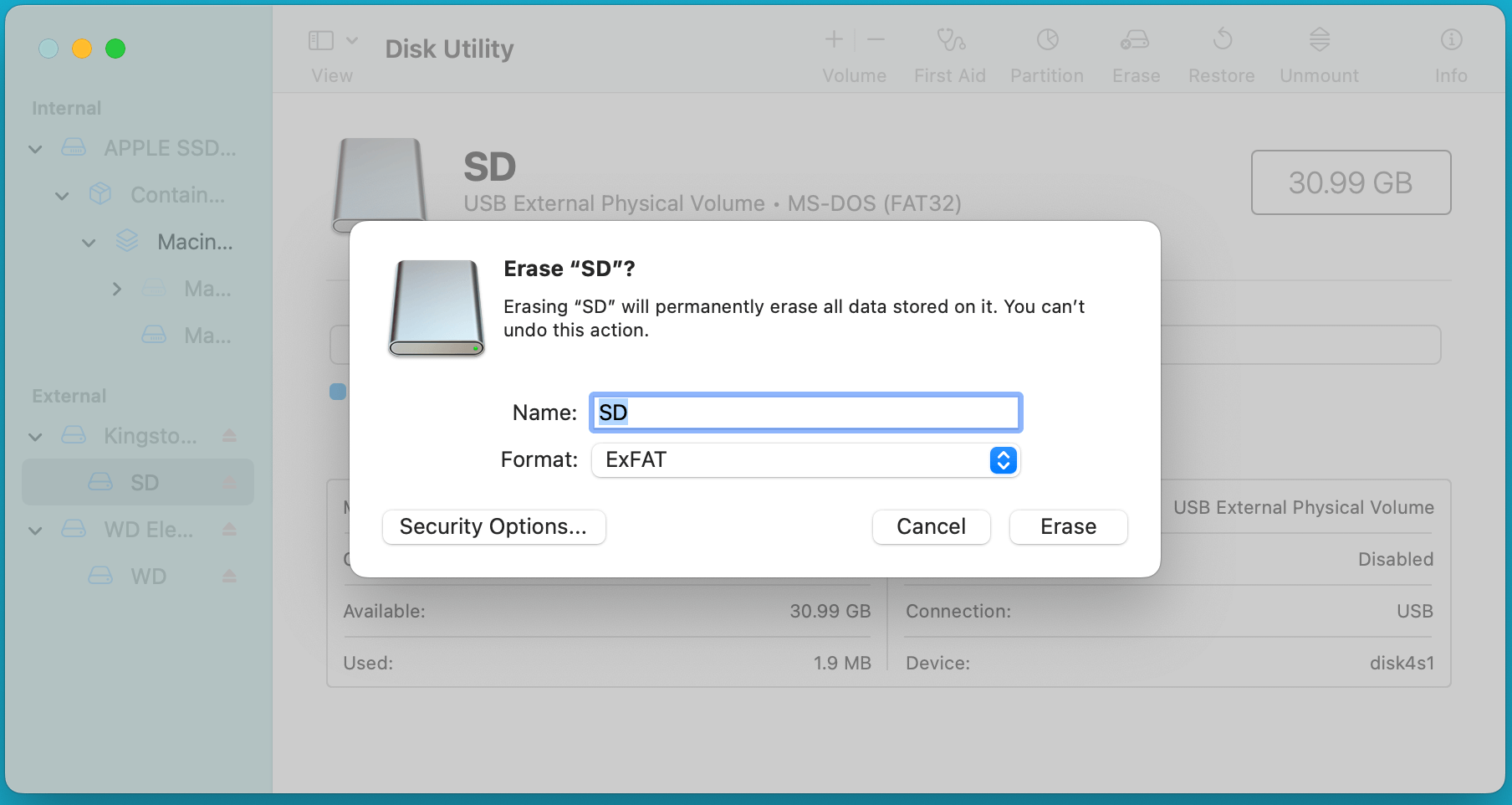 best SD card formatting tools for Mac