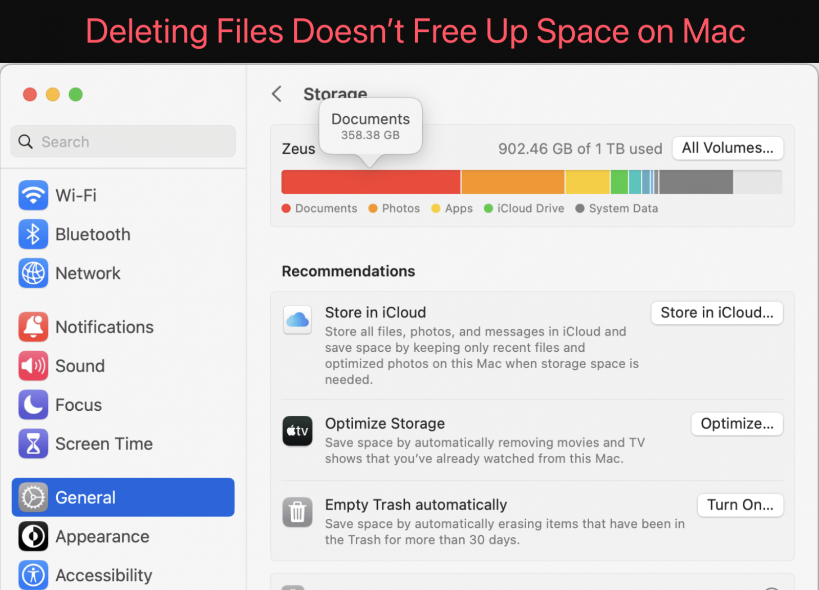 Delete Many Files on Mac