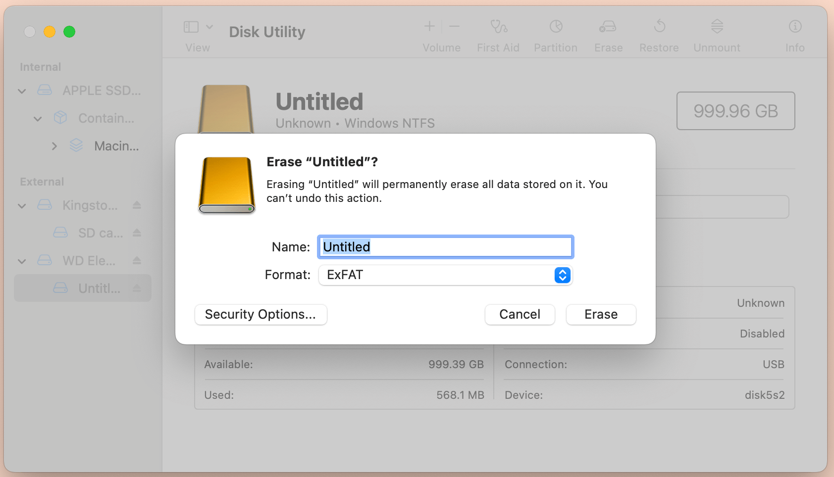 8 Solutions to Fix Can't Rename an External Hard Drive or USB Drive on Mac