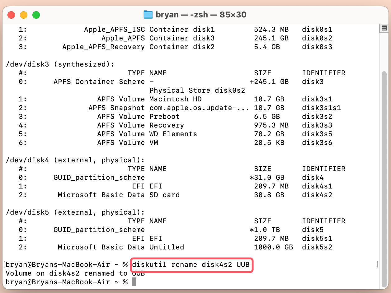 8 Solutions to Fix Can't Rename an External Hard Drive or USB Drive on Mac
