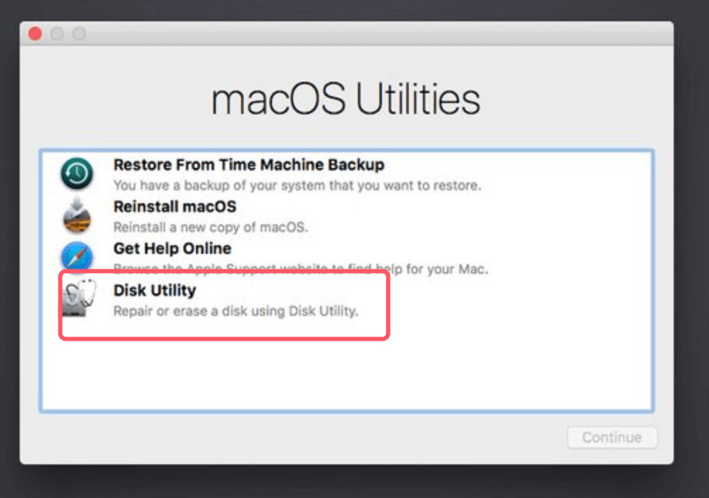 clean installation for macOS High Sierra