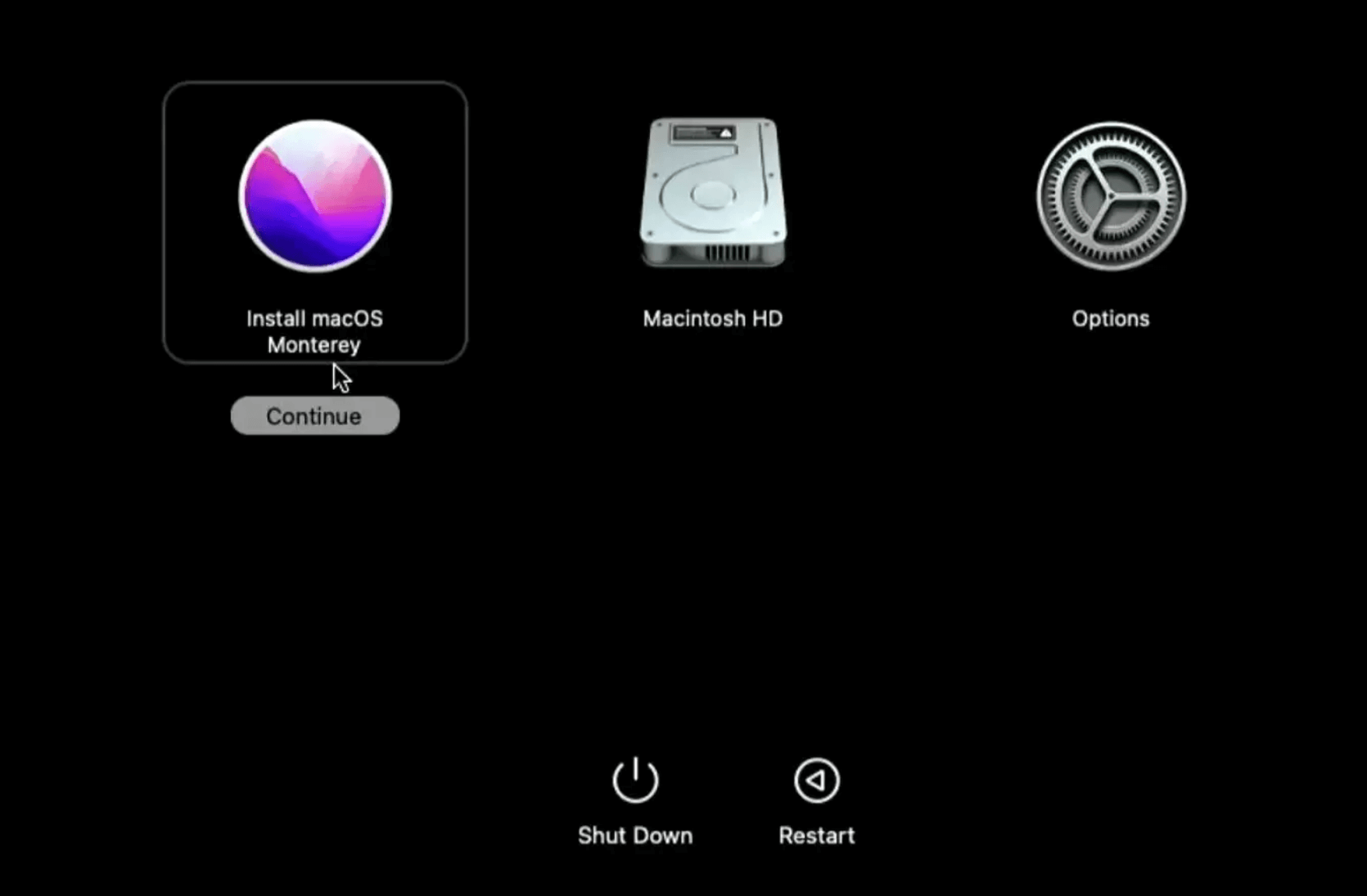 Securely Clean Install macOS Monterey