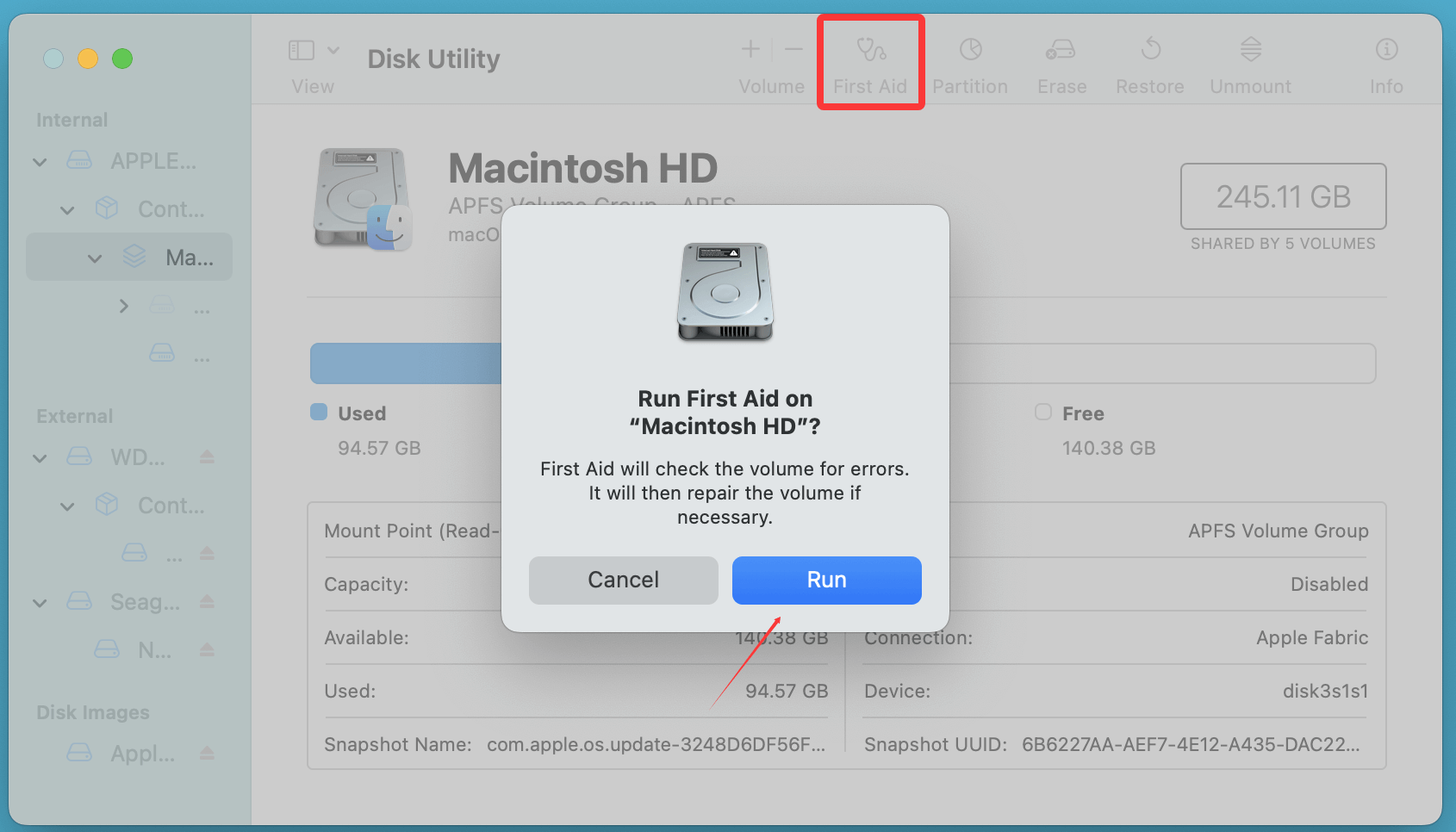 cleaning up system junk