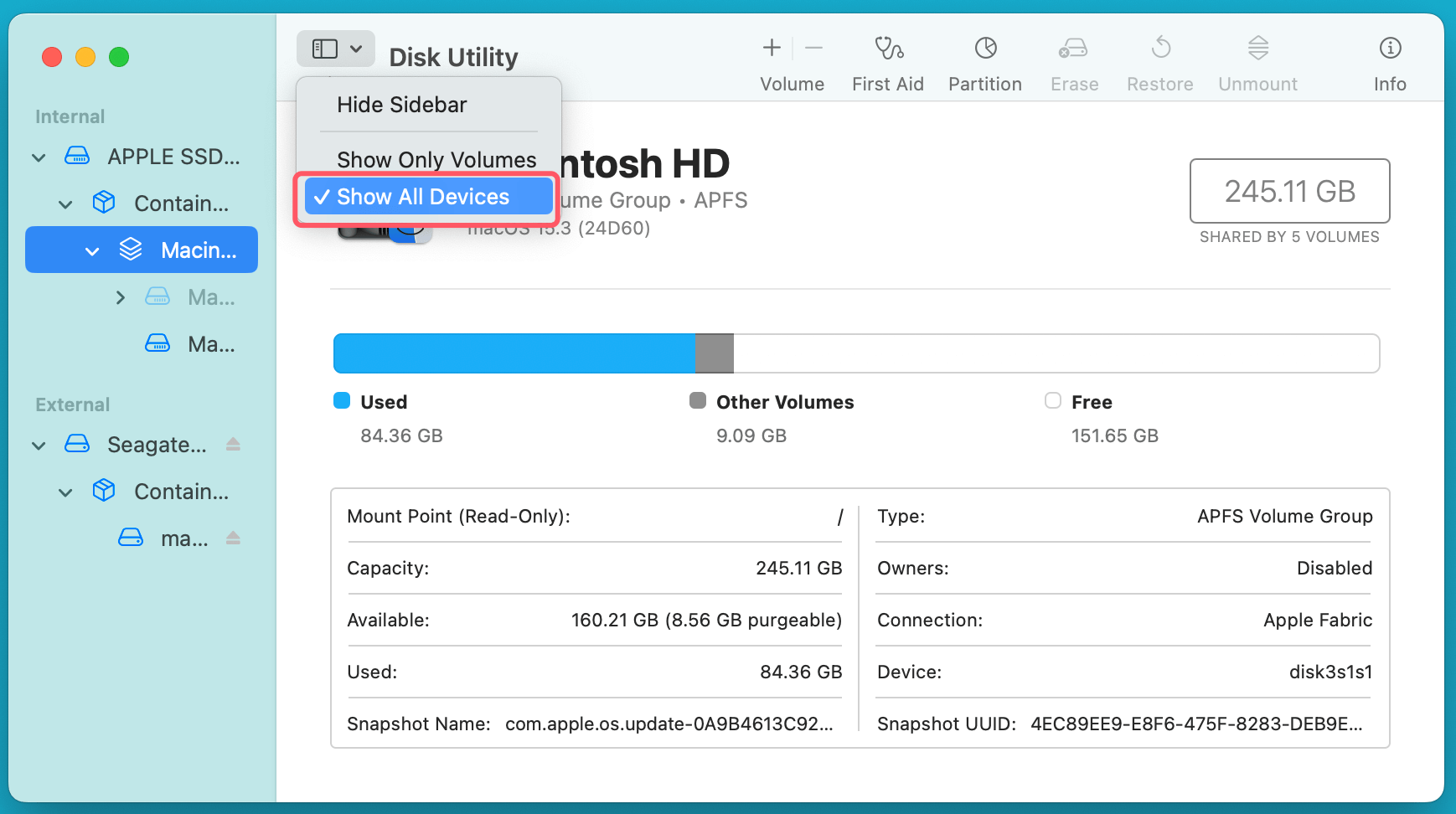 Cloning your macOS Sequoia to an external hard drive