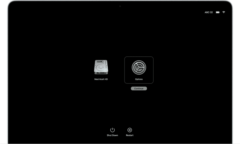 Access macOS Recovery Mode on M-chip Macs