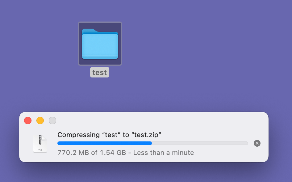 Compress Files on Mac