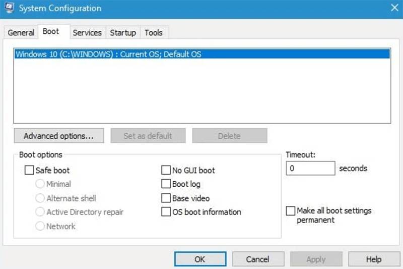 Steps to Boot into Safe Mode