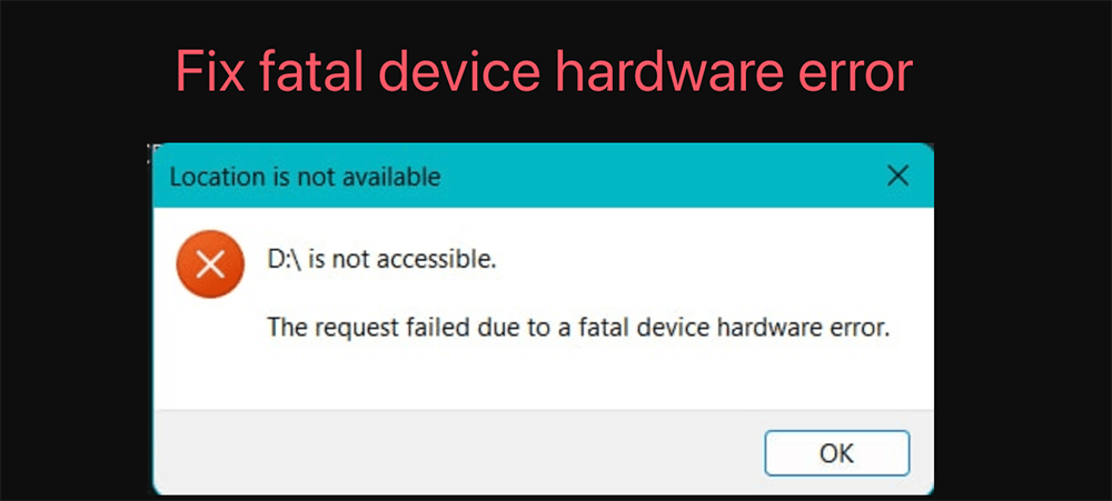 fix fatal device hardware error