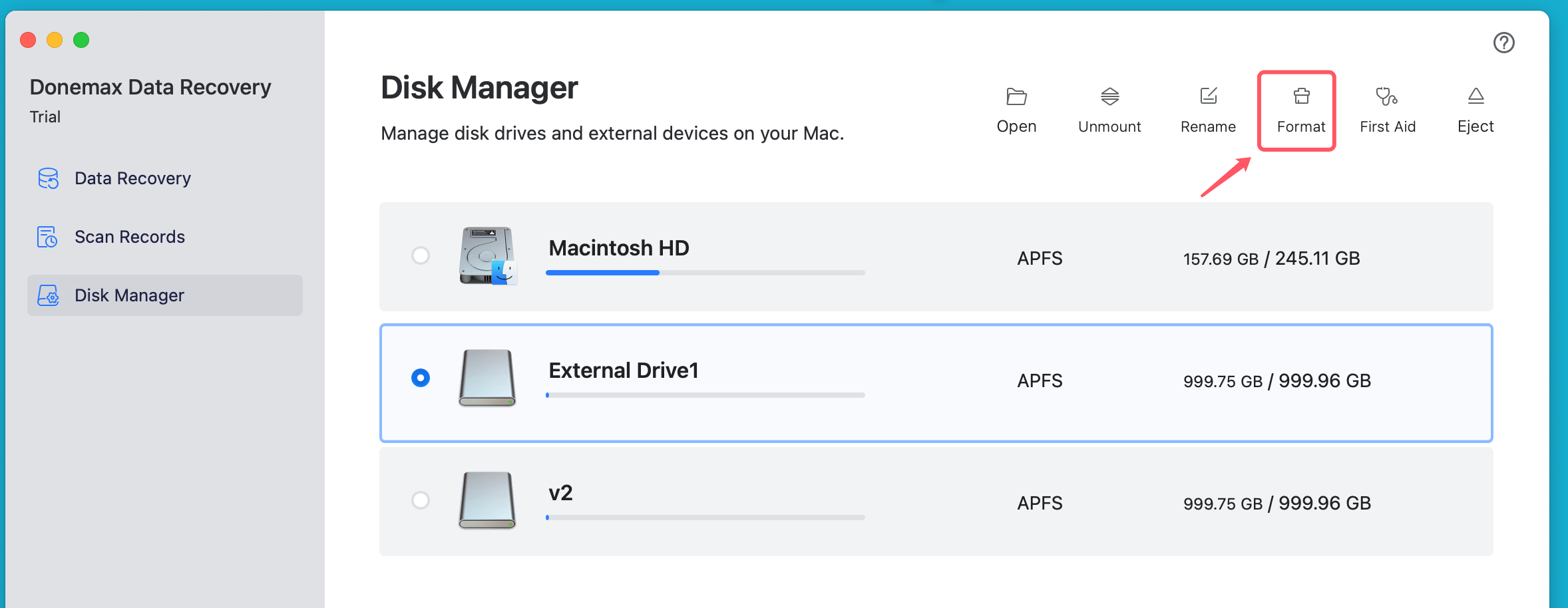 Converting an APFS drive to HFS+