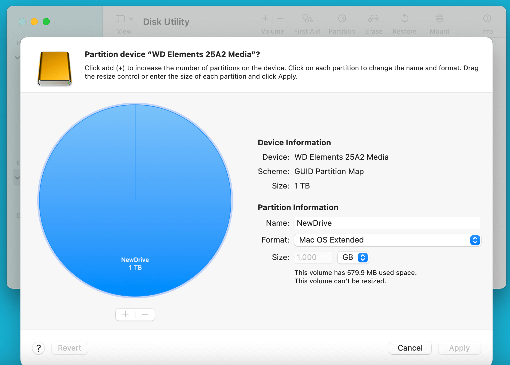 Converting an APFS drive to HFS+