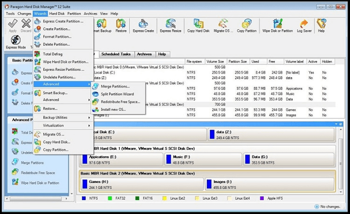 Paragon Hard Disk Manager