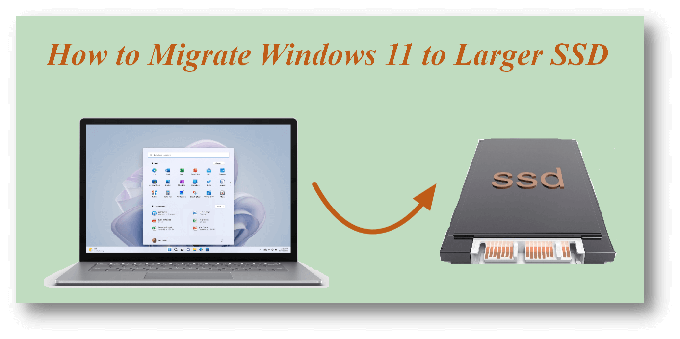 migrate Windows 11 to external SSD