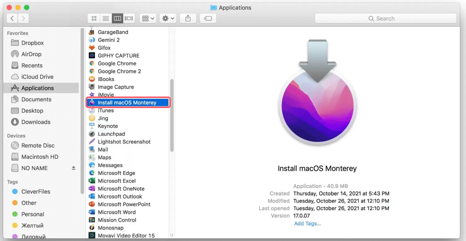Create a Bootable USB/Disk Installer for macOS Monterey
