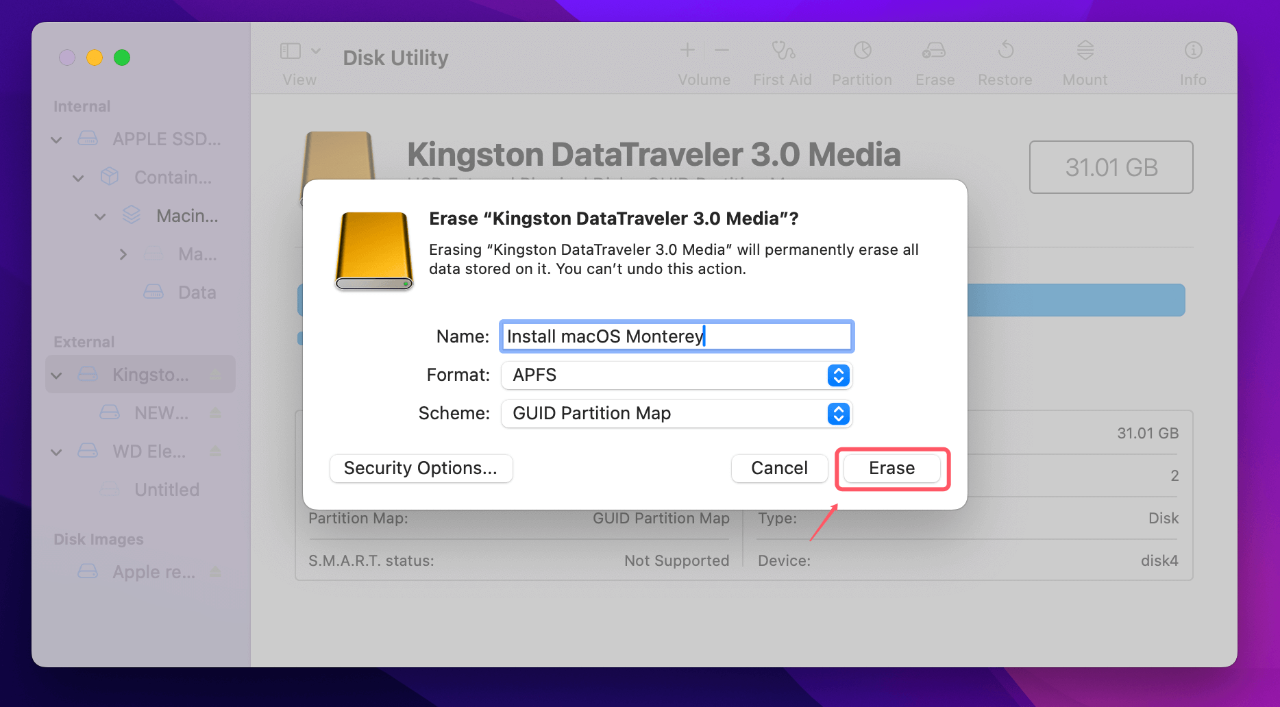 Create a Bootable USB/Disk Installer for macOS Monterey