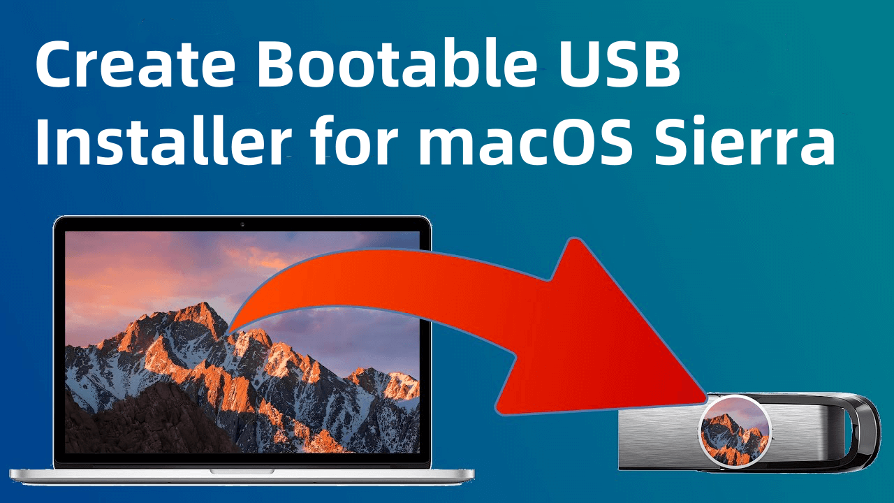 Creating a bootable USB installer for macOS Sierra