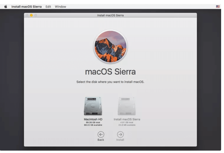 Creating a bootable USB installer for macOS Sierra