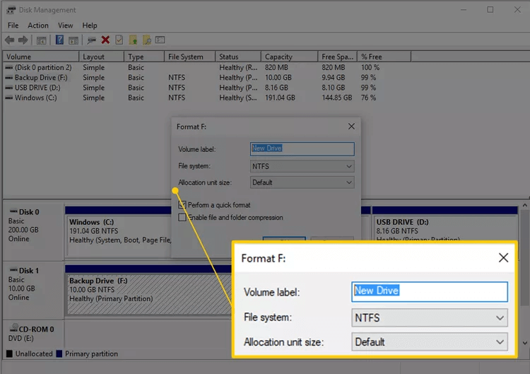 format external hard drive
