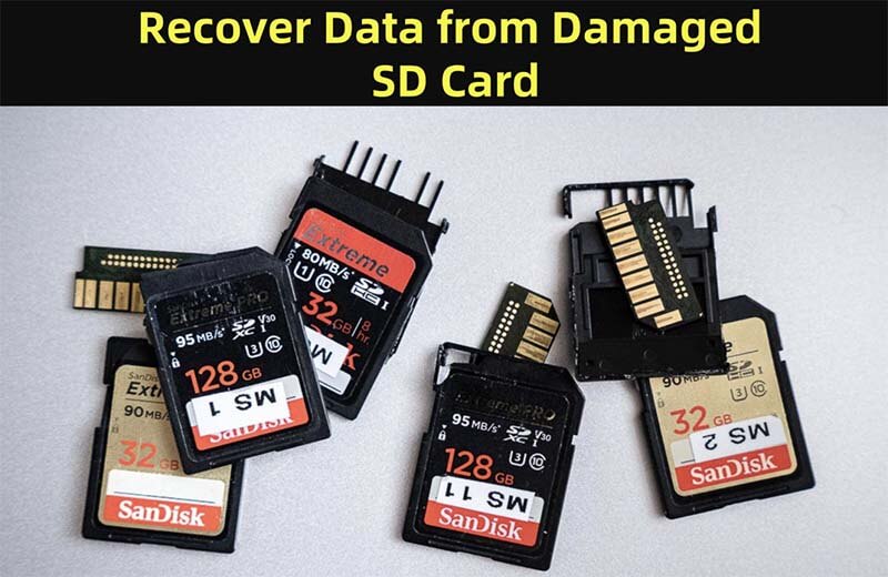 recover data from damaged SD card