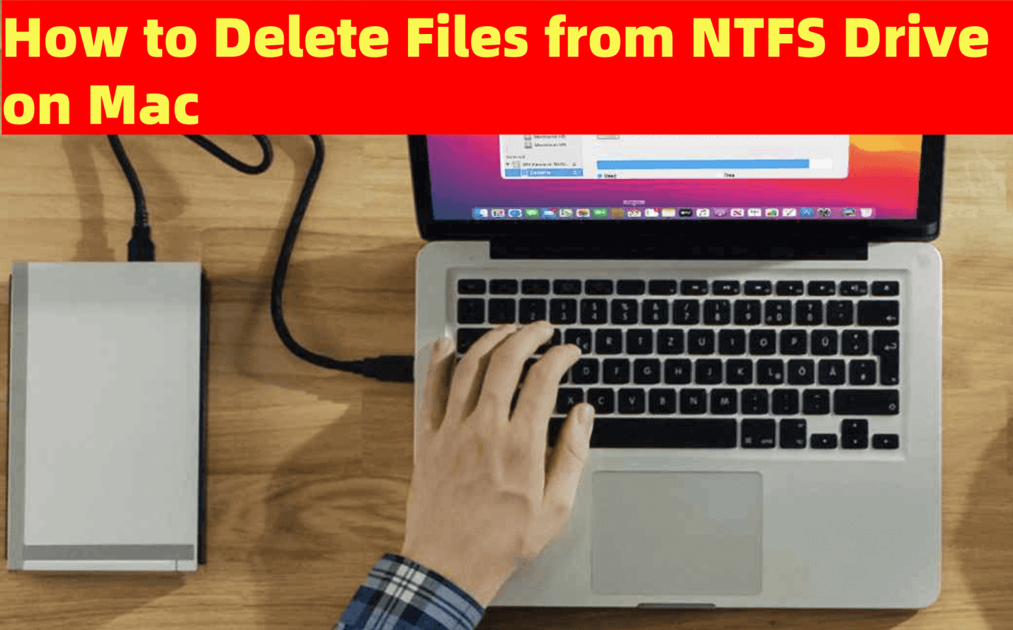 delete files from an NTFS drive on Mac