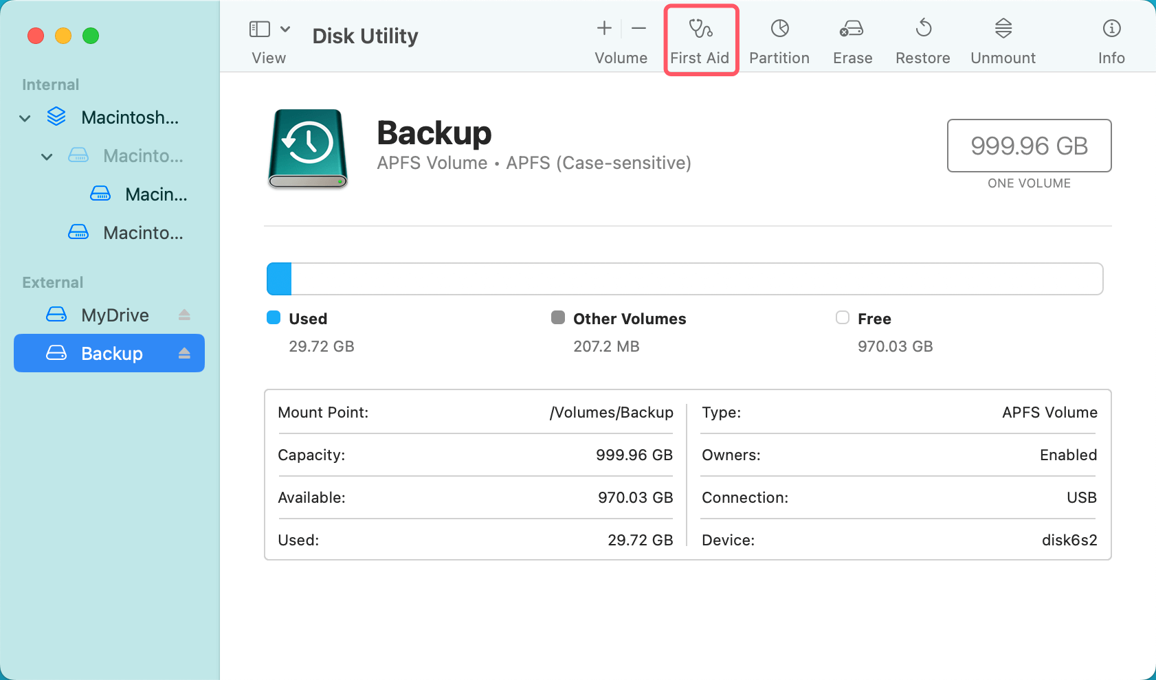 deleting old Time Machine backups