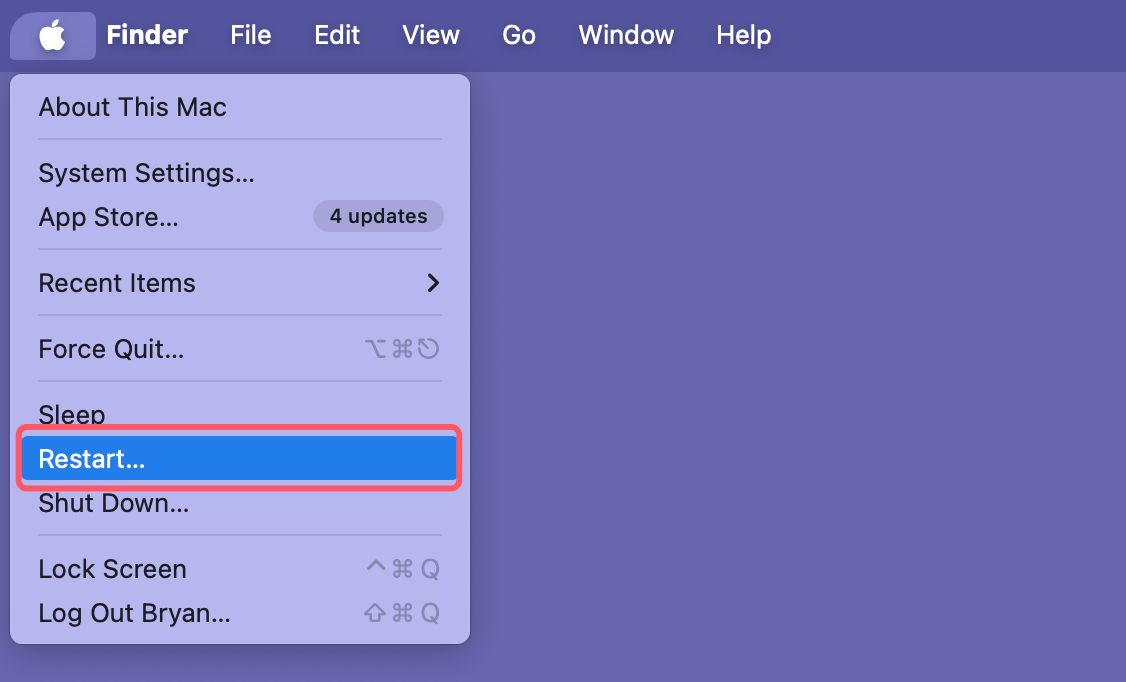 Deleted App Still Shows Up on Top Menu Bar of Mac