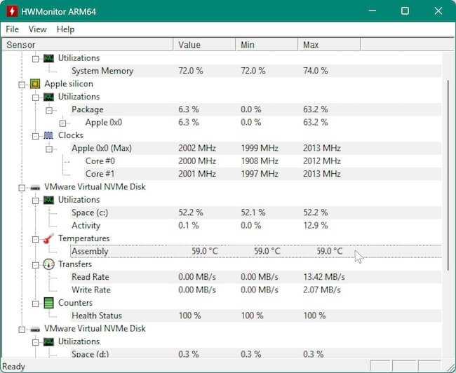 how to detect disk failure on Windows