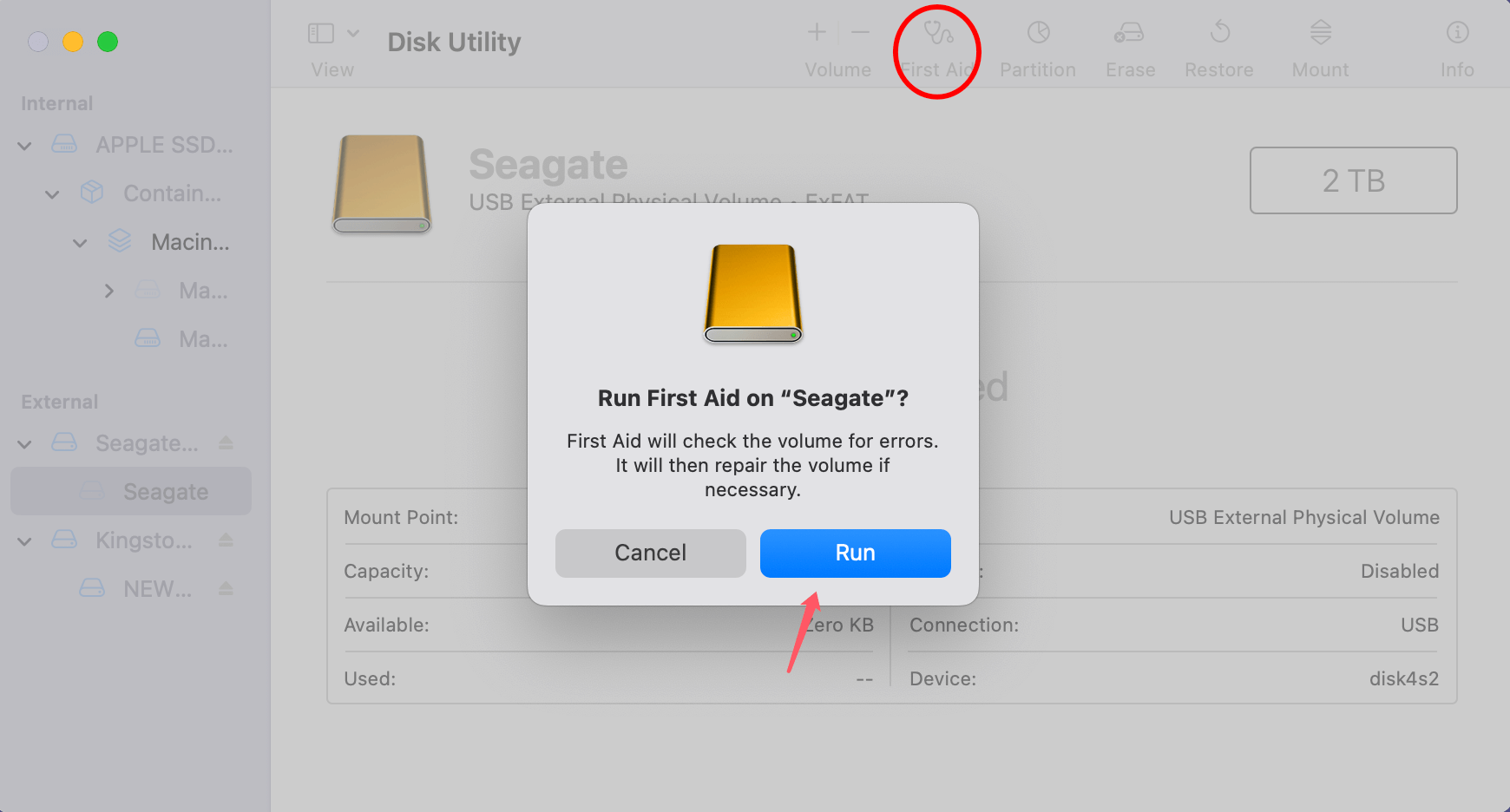 Fix Disk Utility Cannot Recognize Seagate External HDD/SSD on Mac