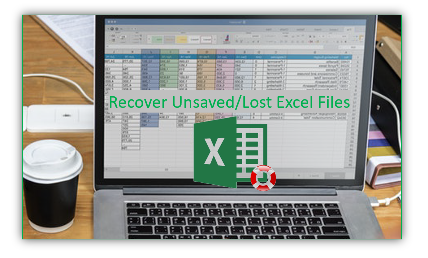 how to recover unsaved or lost Excel files