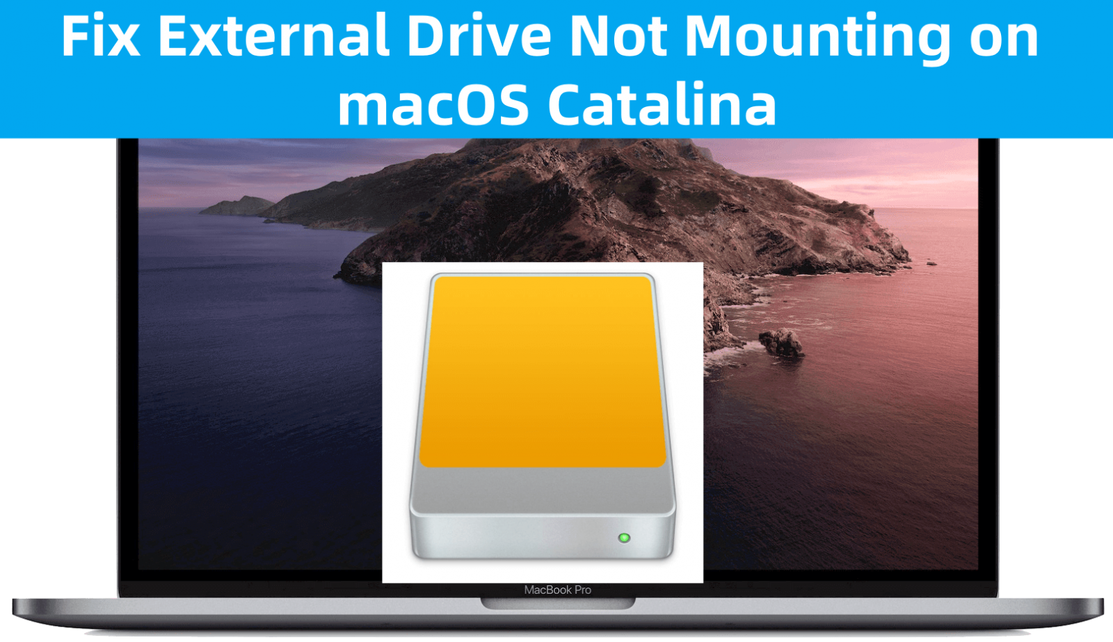 external hard drives to mount on macOS Catalina