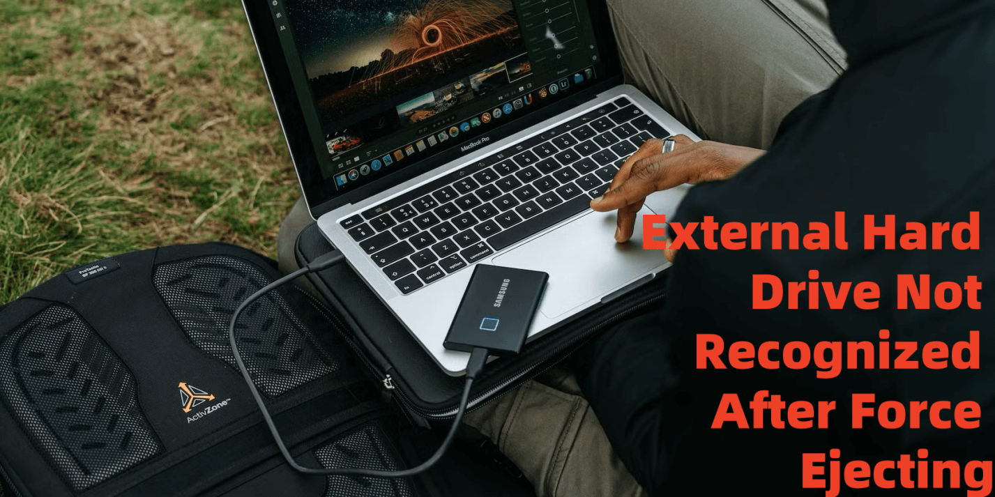 external hard drive fails to show up after force ejecting it