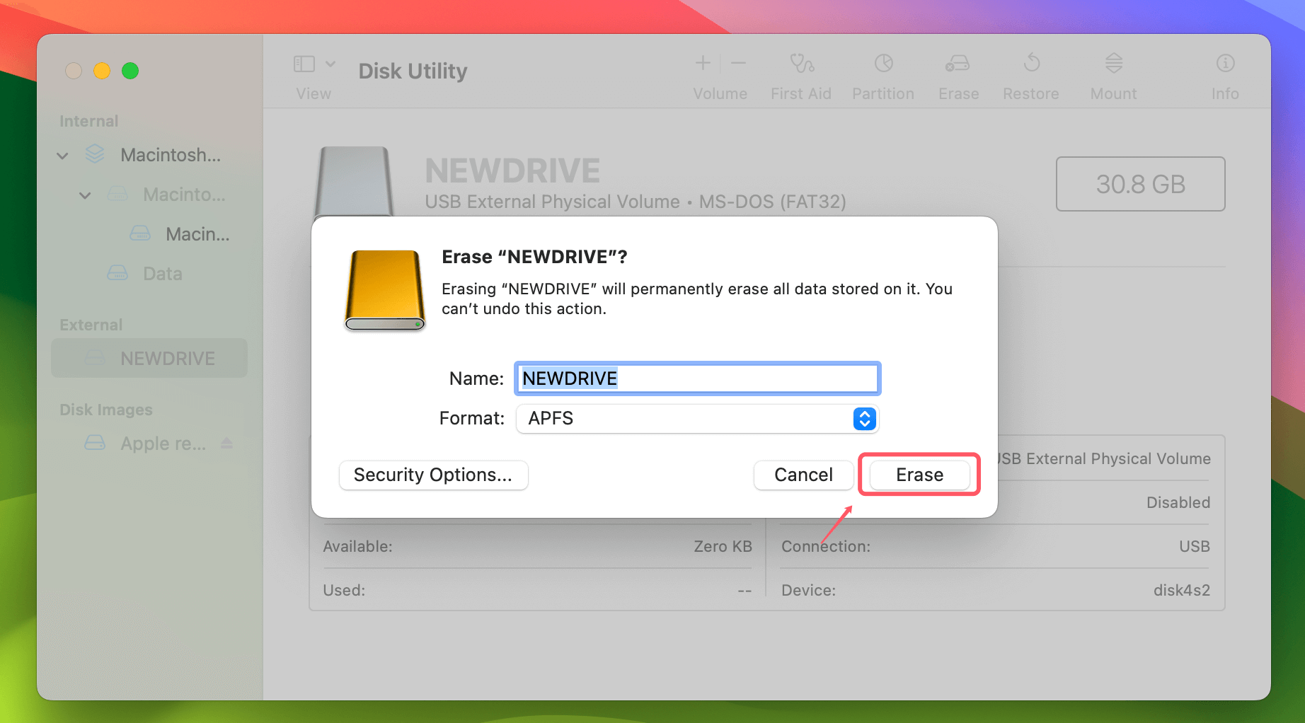 troubleshooting and resolving external hard drive issues on macOS Sonoma
