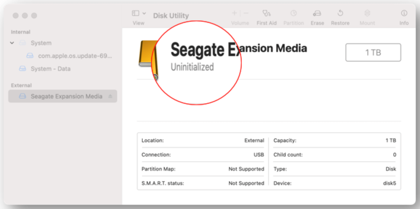 Fix AppleAPFSMedia Uninitialized Without Losing Data on Mac