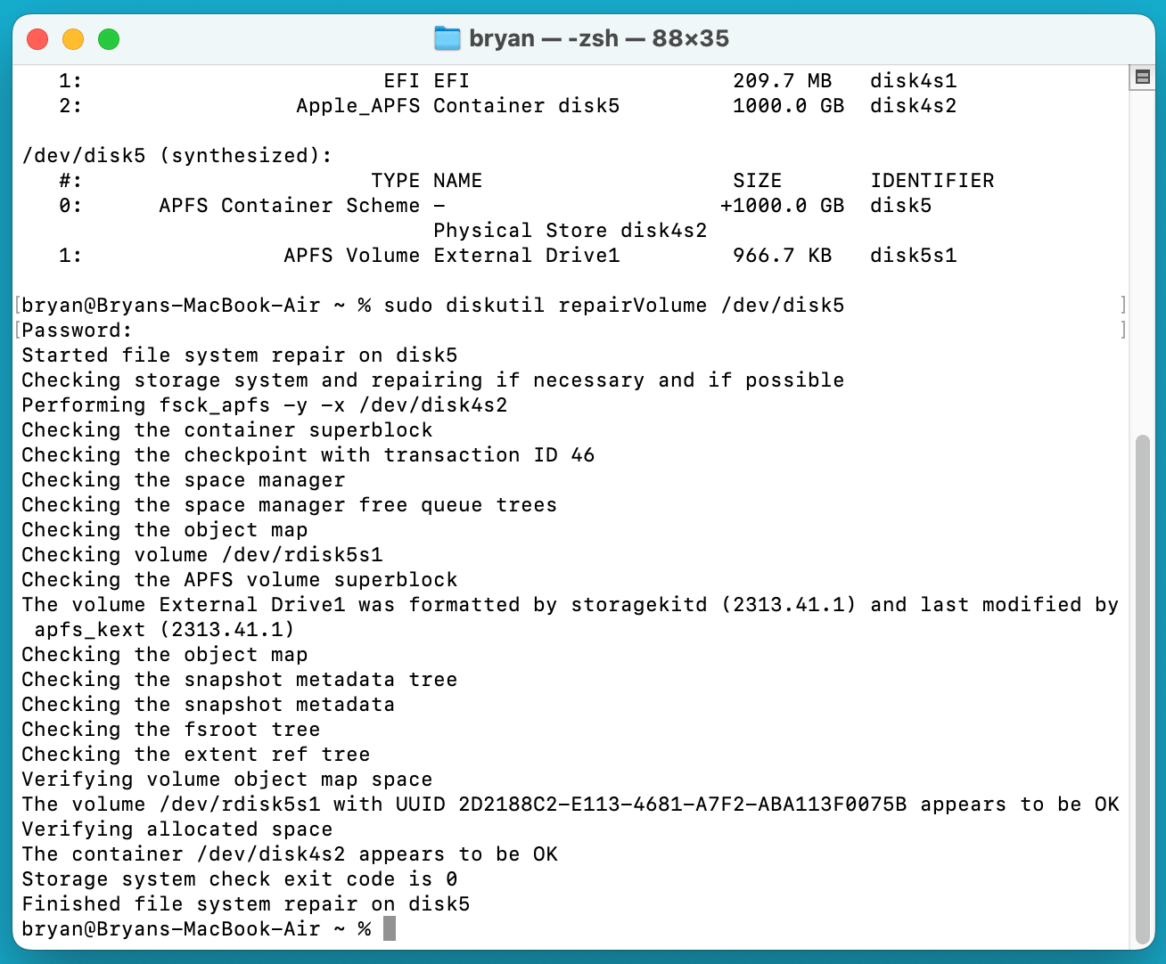 Fix AppleAPFSMedia Uninitialized Without Losing Data on Mac