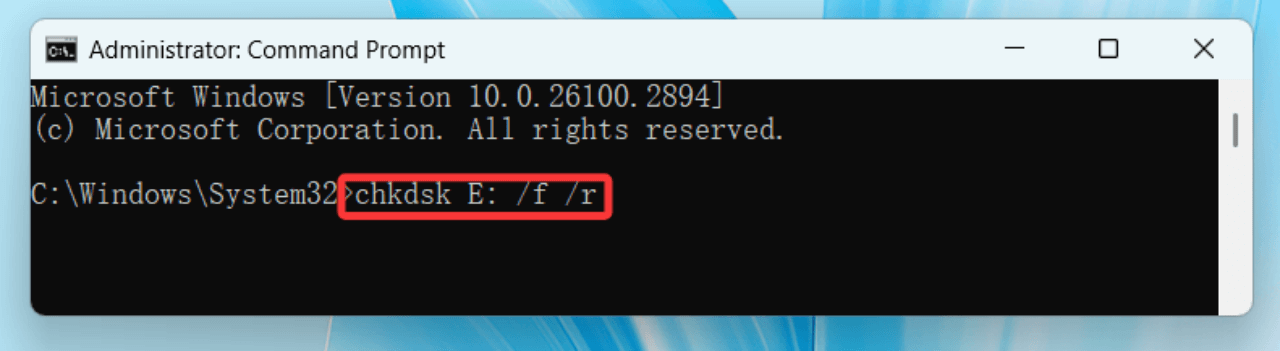 fixing a corrupted external HDD or SSD