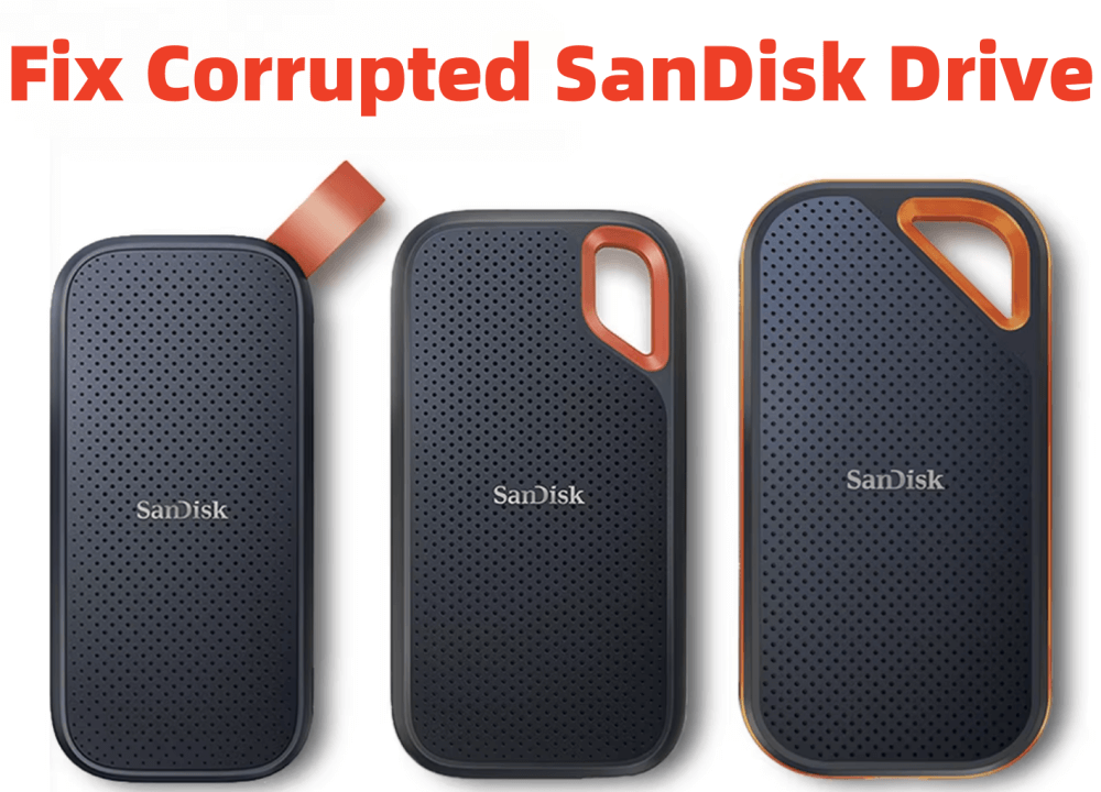 Fix Corrupted SanDisk Drive Without Losing Data