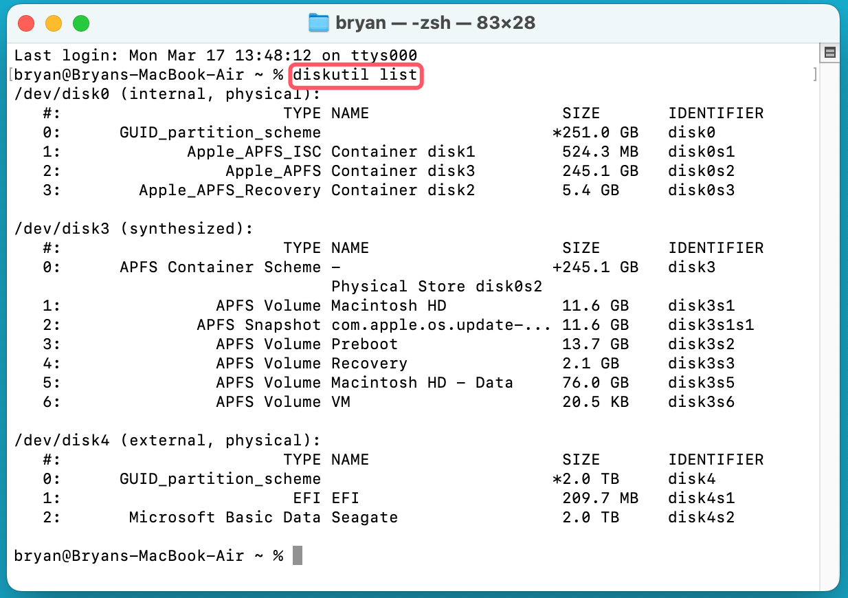 Fix Couldn't Open Device 69877 Error on Mac