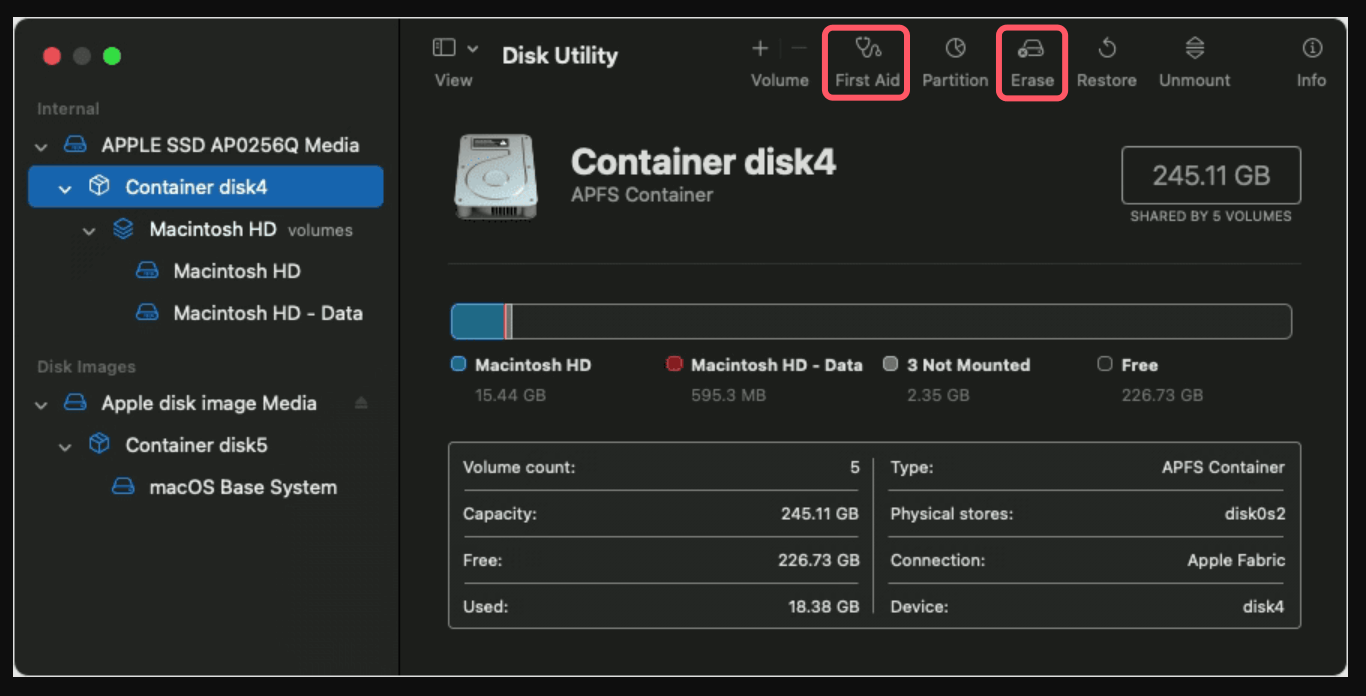 Fix Couldn't Unmount Disk 69888 Error on Mac and Mount Internal/External Disk
