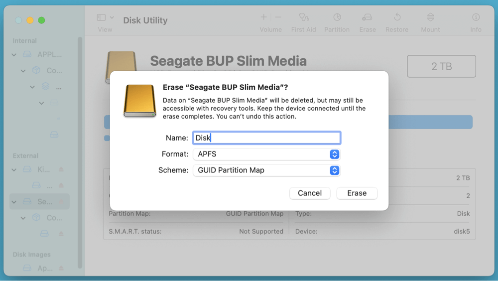 Fix com.apple.DiskManagement.disenter error 0 on Mac