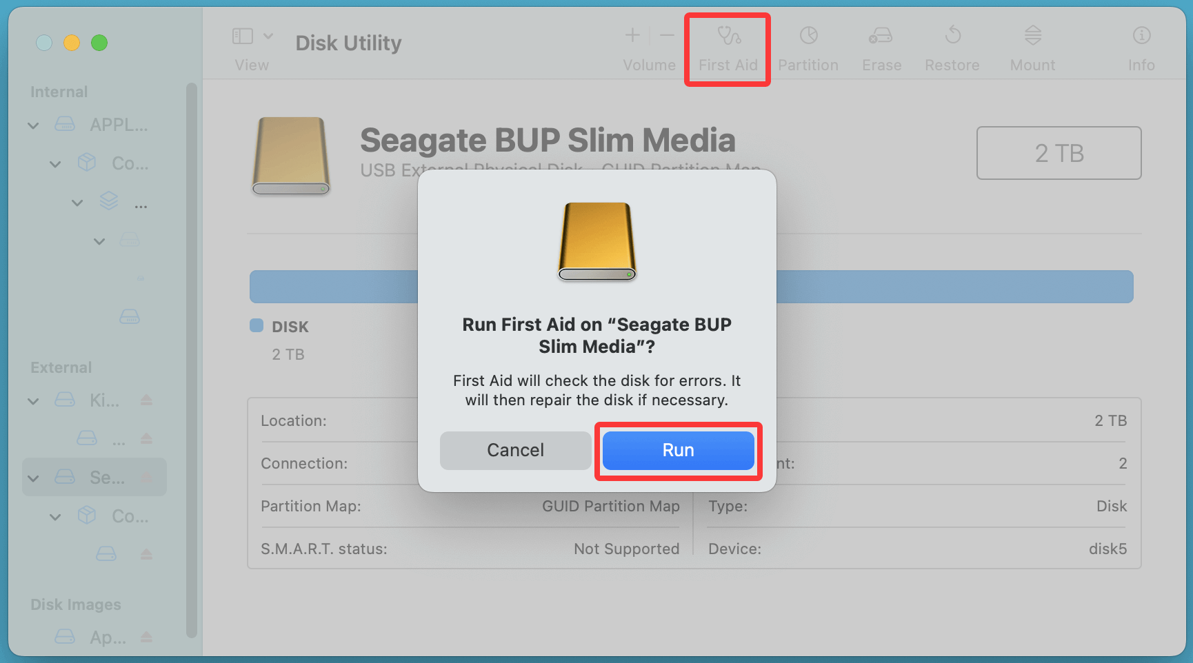 Fix com.apple.DiskManagement.disenter error 0 on Mac
