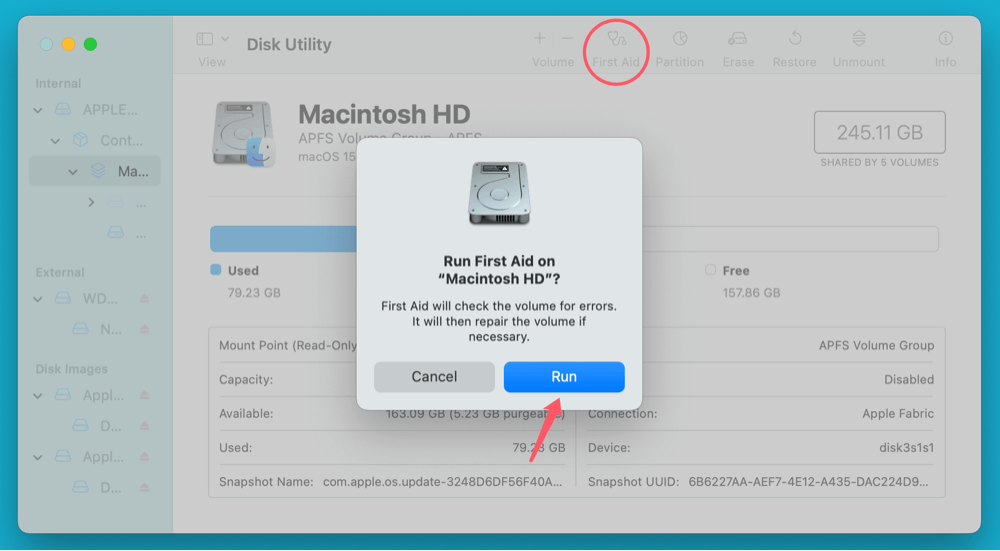 Mac Error Code -100092