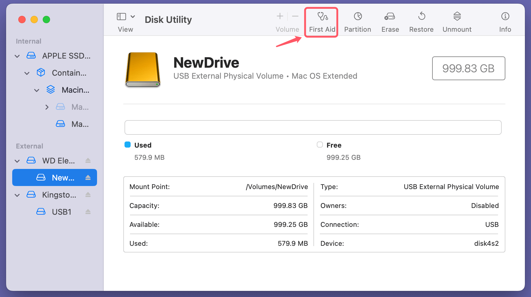 Error Code 50 on macOS