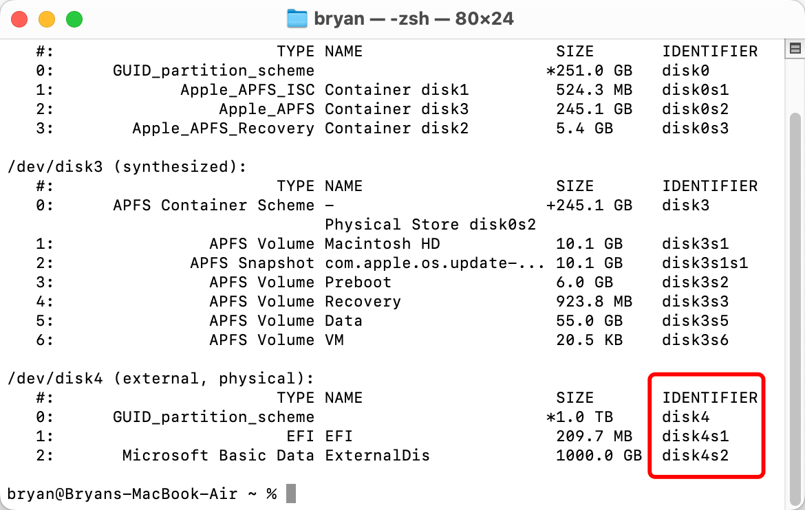 fix can not erase a drive to APFS on Mac