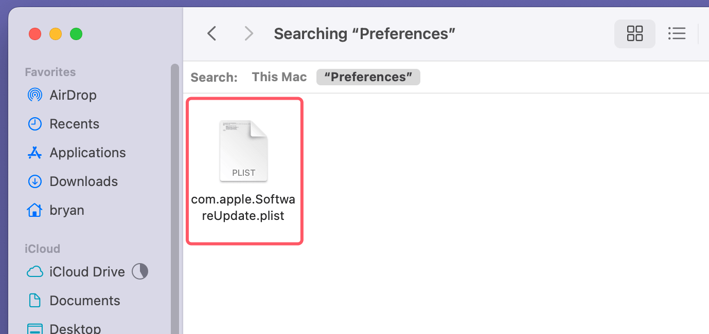 Clear Software Update Cache