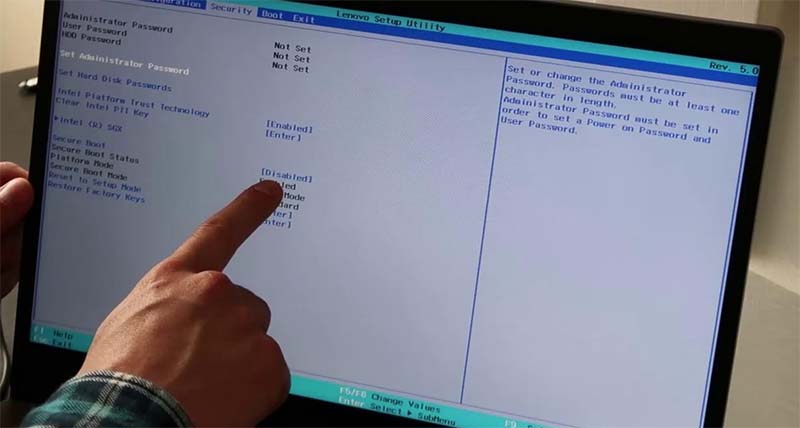 BIOS Access and Settings