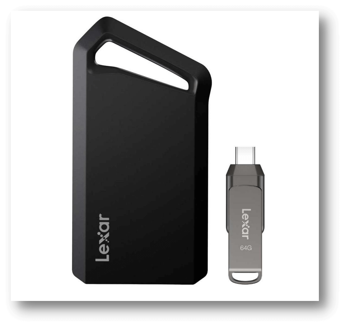 Lexar SSD not showing up