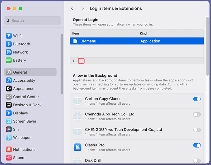Disable Startup Programs